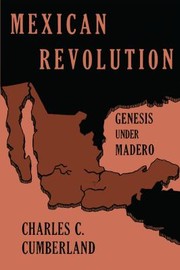 Cover of: Mexican Revolution (Pan America) by Charles C. Cumberland