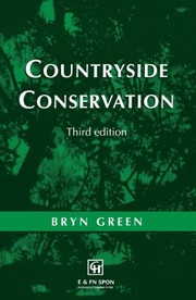 Cover of: Countryside Conservation by Bryn Green, Bryn Green