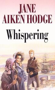 Cover of: Whispering by Jane Aiken Hodge, Jane Aiken Hodge