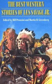 Cover of: The best western stories of Les Savage, Jr.