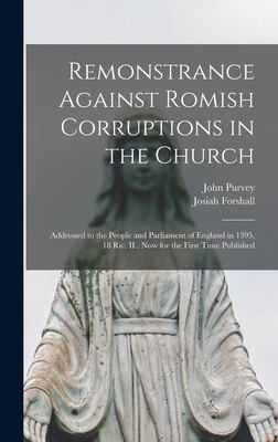 cover of Remonstrance Against Romish Corruptions in the Church