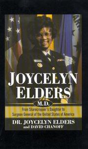 Cover of: Joycelyn Elders, M.D. by M. Joycelyn Elders