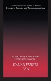 Cover of: Italian Private Law