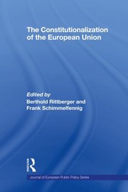 Cover of: Constitutionalization of the European Union