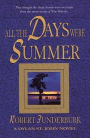 Cover of: All the days were summer