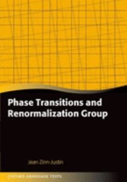 Cover of: Phase Transitions and Renormalization Group