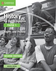 Cover of: History for the IB Diploma Paper 1 Rights and Protest with Cambridge Elevate Edition by Jean Bottaro, John Stanley