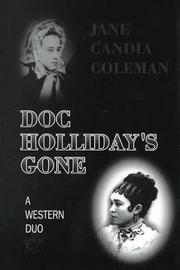 Cover of: Doc Holliday's gone: a western duo