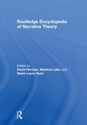 Cover of: Routledge Encyclopedia of Narrative Theory by David Herman, Manfred Jahn, Marie-Laure Ryan