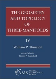 Cover of: Geometry and Topology of Three-Manifolds