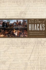 Cover of: Power of Huacas by Claudia Brosseder