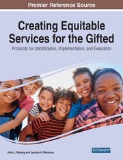 Front cover of Creating Equitable Services for the Gifted by Julia Nyberg