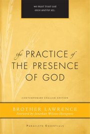 Cover of: The practice of the presence of God