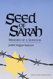 Seed of Sarah by Judith Magyar Isaacson