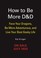 Cover of: How to Be More D&d