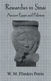 Cover of Researches in Sinai by petrie