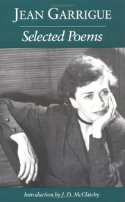 Cover of: Selected poems