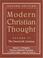 Cover of: Modern Christian Thought, Volume II