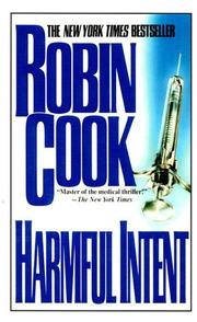 Harmful intent by Robin Cook