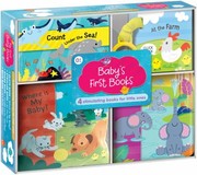 Cover of: Baby's First Books : Four Adorable Books in One Box: Bath Book, Cloth Book, Stroller Book, Board Book