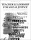 Cover of: Teacher Leadership for Social Justice