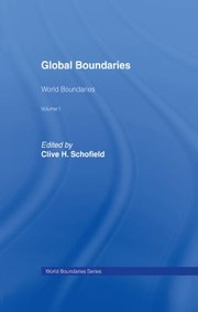 Cover of: Global Boundaries: World Boundaries Volume 1