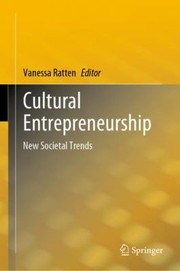 Cover of: Cultural Entrepreneurship: New Societal Trends