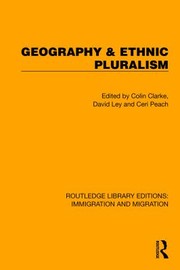 Cover of: Geography and Ethnic Pluralism