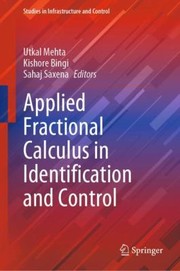 Cover of: Applied Fractional Calculus in Identification and Control