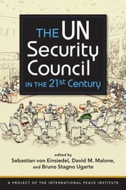 Cover of: un Security Council in the 21st Century