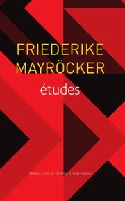 Cover of: études