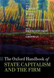 Cover of: Oxford Handbook of State Capitalism and the Firm