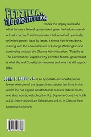 Front cover of Fedzilla vs. the Constitution by John Krill