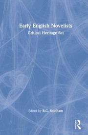 Cover of: Early English Novelists by B. C. Southam, B. C. Southam