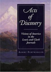 Cover of: Acts of Discovery by Albert Furtwangler