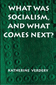 Cover of: What Was Socialism, and What Comes Next?