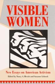 Cover of: Visible women: new essays on American activism