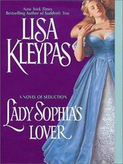 Cover of: Lady Sophia's Lover: A Novel of Seduction