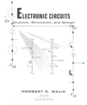 Cover of: Electronic circuits: analysis, simulation, and design