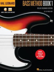 Cover of: Hal Leonard Bass Method Book 1 - Deluxe Beginner Edition with Access to Audio Examples and Video Lessons Online by Ed Friedland