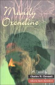 Cover of: Mandy Oxendine: a novel