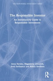 Cover of: Responsible Investor: An Introductory Guide to Responsible Investment