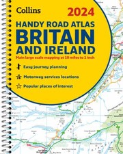 Cover of: 2024 Collins Handy Road Atlas Britain and Ireland: A5 Spiral