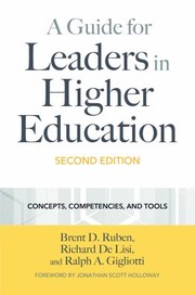 Cover of: Guide for Leaders in Higher Education: Core Concepts, Competencies, and Tools