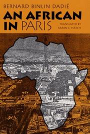 Cover of: An African in Paris