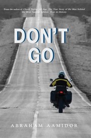 Cover of: Don't Go by Abraham Aamidor