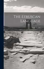 Cover of: Etruscan Language