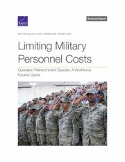 Cover of: Managing Military Personnel Costs: Operation Retrenchment Specter, a Workforce Futures Game