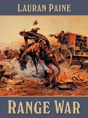 Cover of: Range war by Lauran Paine