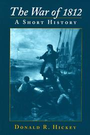 Cover of: The War of 1812 by Donald R. Hickey